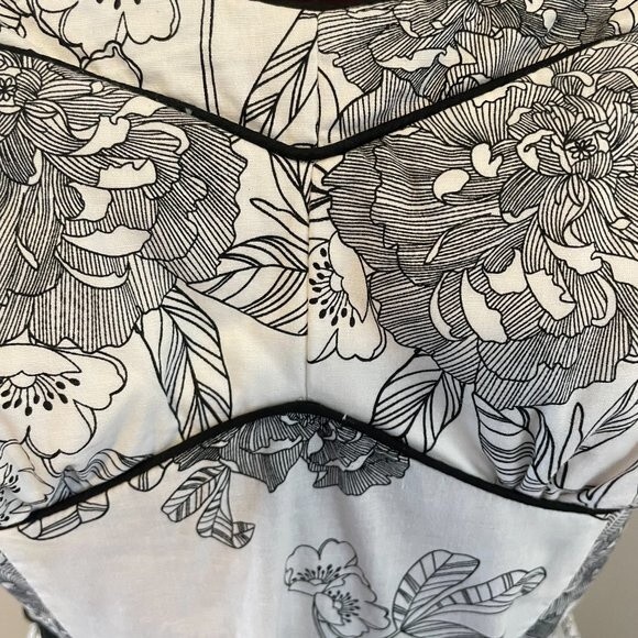 Ruby Rox Halter Tie Top Fitted Floral BOHO Womens Dress Size 13J - Picture 5 of 7